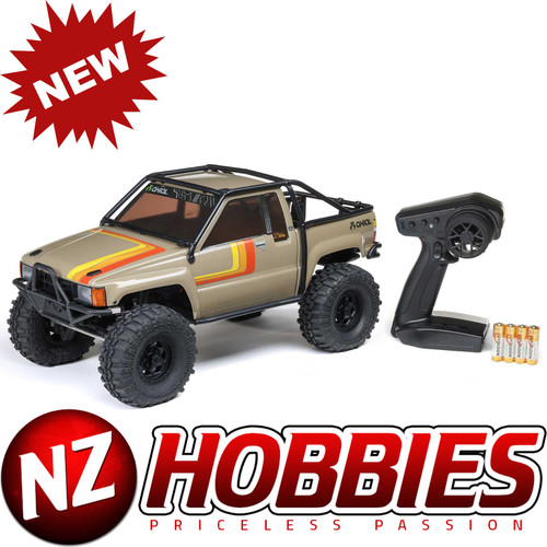 Axial 1/10 SCX10 III 1987 Toyota SR5 4X4 RTR Brushed Rock Crawler, Tan # AXI-2062T1