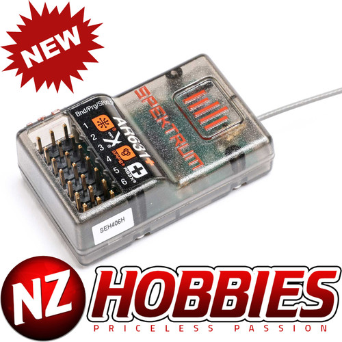 Spektrum SPM-1031 AR631+ 6 Channel AS3X+ & SAFE Receiver