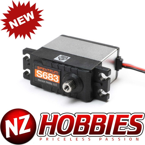 Spektrum S683 Steel Gear Servo 25T, WP # SPMS683