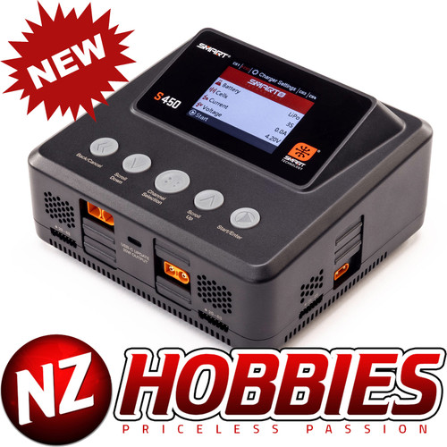 Spektrum SPMXC3040 S450 G2 AC/DC Smart Charger 4x50W