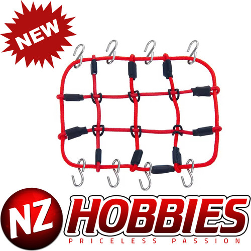 YEAHRUN Elastic RED Net for 1/24 Axial SCX24 Crawler