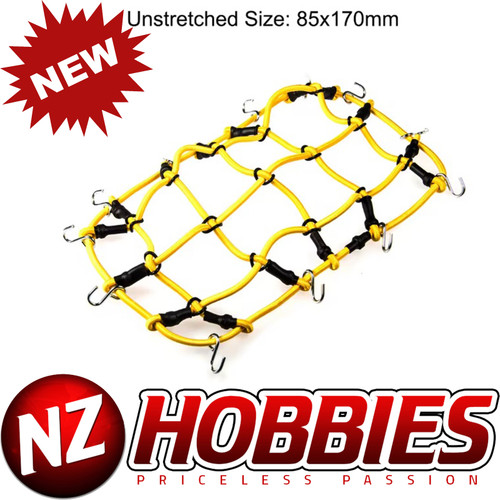 YEAHRUN RC CRAWLER Accessories YELLOW NET  for 1/10 Axial SCX10 Capra Wraith TRX4 TRX6