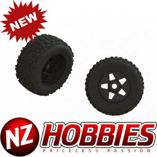 ARRMA ARA550111 dBoots Back-Flip Big Block MT Tire Glued (1 Pair)