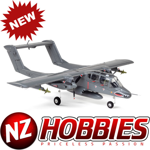 Eflite EFLU35050 Micro OV-10 Bronco 645mm BNF Basic with AS3X and SAFE Select