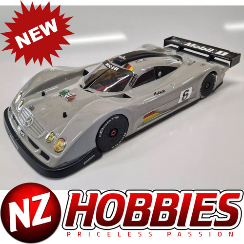 Delta Plastik 8524 Mercedes CLR 1/7 SCALE CLEAR RC BODY for Limitless infraction Hobao