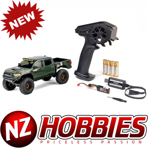 Axial 1/30 SCX30 Toyota Tacoma 4X4 RTR Brushed Rock Crawler (Battery & Charger Included), Extreme Off-Road # AXI-3289T1