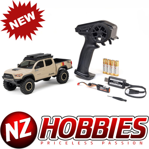 Axial 1/30 SCX30 Toyota Tacoma 4X4 RTR Brushed Rock Crawler (Battery & Charger Included), Overland Edition # AXI-3289T2