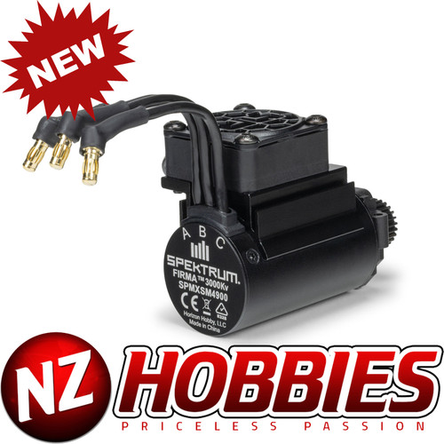 Spektrum SPMXSM4900 FIRMA 2848 3000kv Brushless Motor: 1/8" shaft