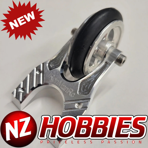 IRonManRc UNIVERSAL Wheelie Bar HORSESHOE w/ Mercedez WHEEL & TIRE