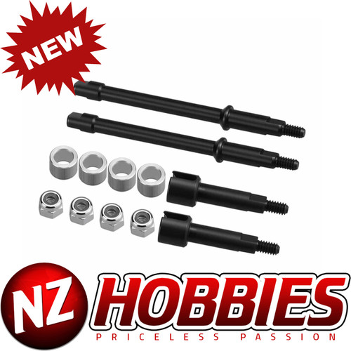Hot Racing +4mm Steel Drive Stub - SCX30