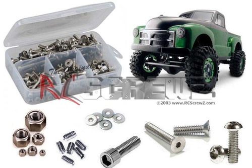 RC Screwz AXI002 - Axial Racing SCX-10 Scorpion Stainless Screw Kit