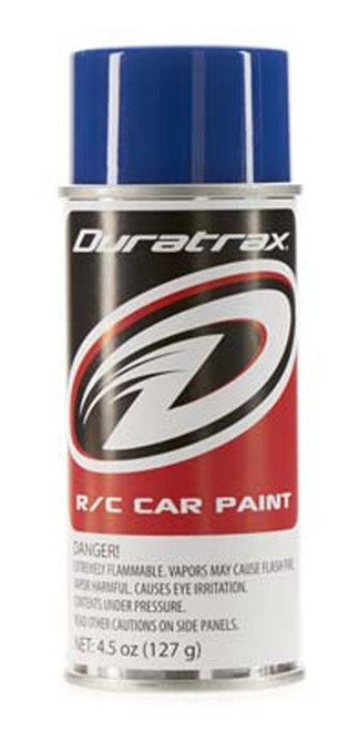 Duratrax DTXR4286 PC286 Polycarb Spray Brilliant Blue Spray Can RC Bodies 4.5oz