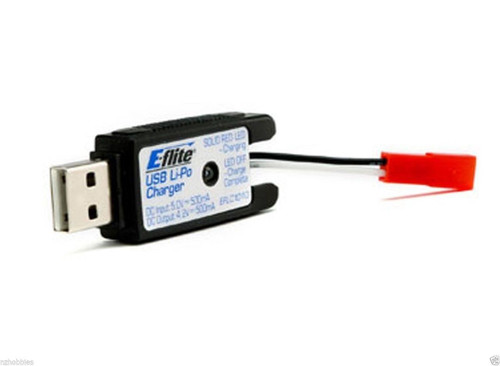 Blade / E-flite 1S USB Li-Po Charger, 500mA, JST : Blade 120 S # EFLC1010