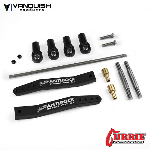 Vanquish VPS08300 CURRIE ANTIROCK YETI SWAY BAR V2 BLACK ANODIZED