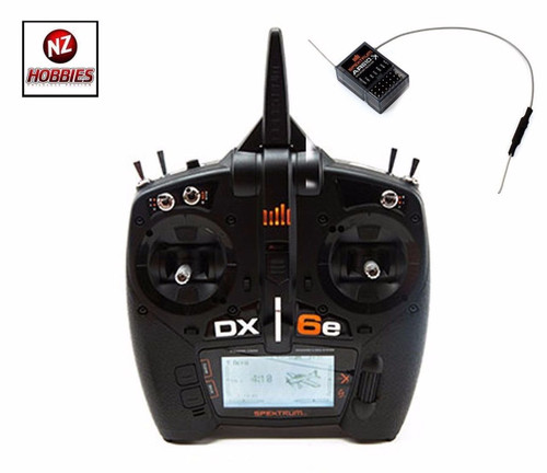 SPEKTRUM 2.4GHZ DX6e DSMX 6-Ch Transmitter w/ AR610 Receiver: HELI & AIR