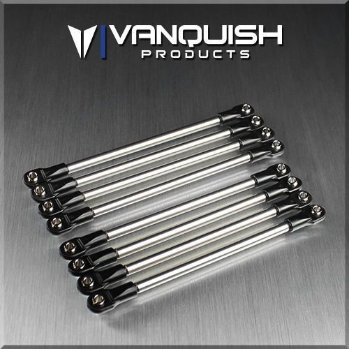 VANQUISH PRODUCTS VPS06975 AXIAL SCX G6 TITANIUM 8PC. LINK KIT 12.00 WB