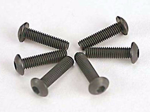 Traxxas 2578 Button Head Screws 3x12mm (6) 1/16 E-Revo Summit Slash Rally VXL