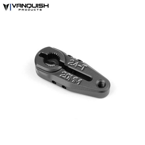 VANQUISH PRODUCTS VPS02413 CLAMPING 24T SERVO HORN - 20MM LENGTH - HITEC