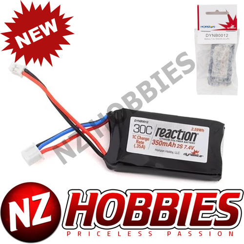 Dynamite 2s LiPo Battery (7.4v/350mAh) 3 DYNB0012 SCX24