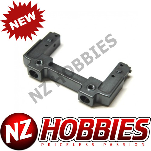 STRC STA31393GM Alu. REAR BUMPER MOUNT/CHASSIS BRACE : SCX10 II GUM METAL