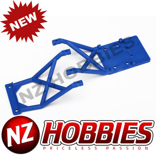 Traxxas 3623X Skid Plate BLUE Front and Rear Stampede