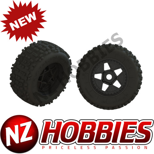 ARRMA	ARA550064 DBOOTS 'BACKFLIP' TIRE SET GLUED (1 PAIR) : OUTCAST 8S