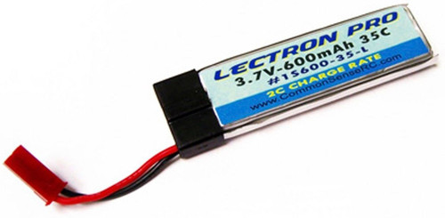 New Lectron Pro 3.7 volt 600mAh 35C Lipo Battery Blade MQX BNF RTF