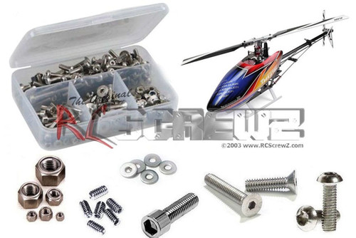 RC Screwz ALG037 - Align 450L Dominator Stainless Screw Kit