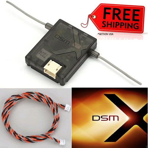 New Spektrum SPM9645 DSMX Remote Receiver 24-inch Remote Receiver Extension