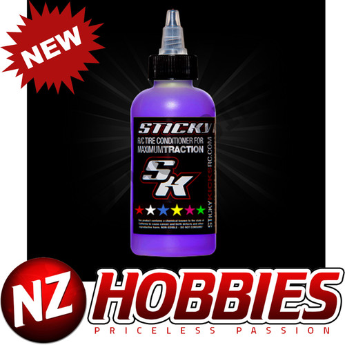 Sticky Kicks Tire Sauce PURPLE 4oz Traction Compound # SKPURPLE T/D