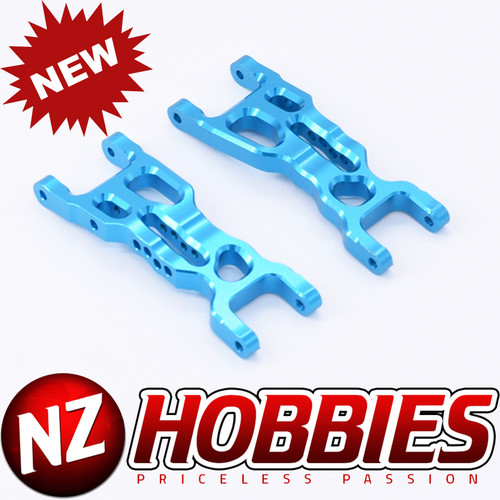 NZH MTII2007 Aluminum Front Suspension A Arms BLUE for Losi Mini T 2.0