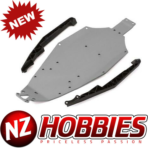 LOSI LOS211019 Chassis & Mud Guards: Mini-T 2.0