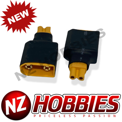 NZH RC XT30 Female to XT90 Male Conversion Adapter # NZ-XT30F2XT90M