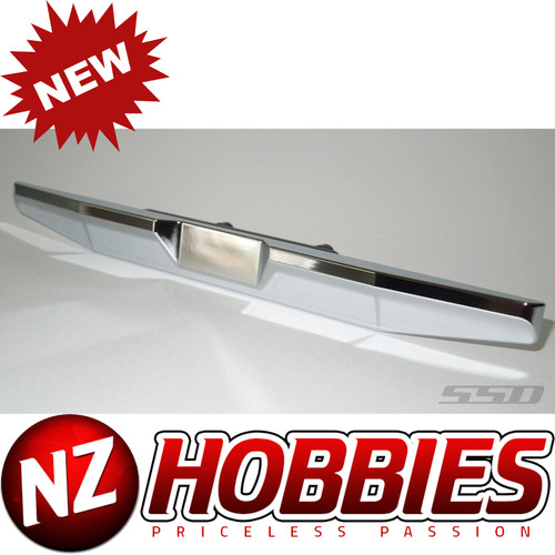 SSD RC SSD00346 Bronco Chrome Rear Bumper for TRX-4