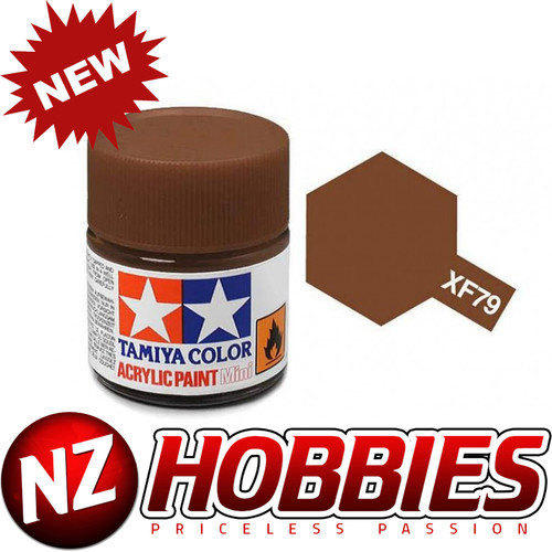 TAMIYA TAM81779 	Acrylic Mini XF79, Lino Deck Brown