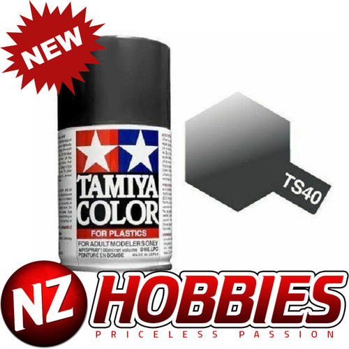TAMIYA TAM85040 Spray Lacquer TS-40 Metal Black