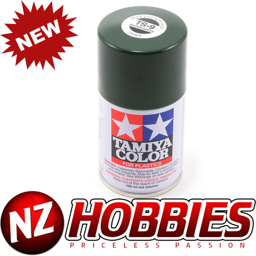 TAMIYA TAM85009 Spray Lacquer TS-9 British Green