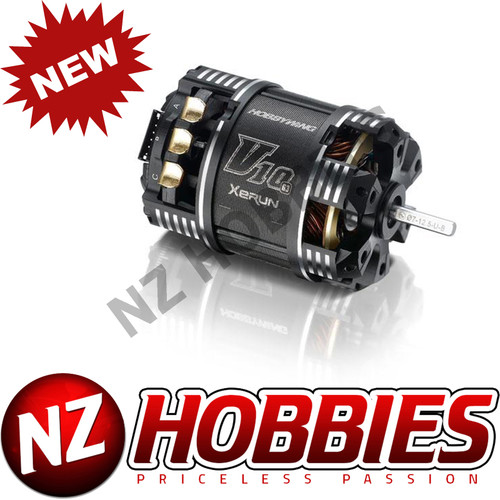 Hobbywing 30401102 XeRun V10 G3, 4.5T Sensored Brushless Motor (7340kv)