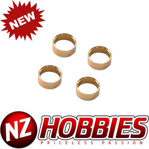 NZH Brass Rings : SCX24 Wheels 4pcs/set # NZSCX24-73