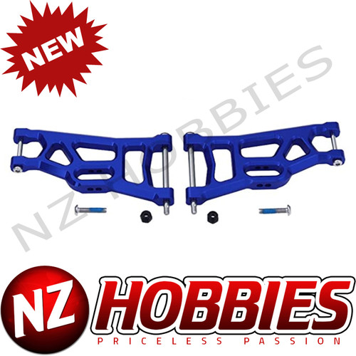 NZH NZSL20010 Aluminum Front Suspension A-Arms Set BLUE : 1/10 Traxxas Slash 2WD