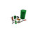 NZH Oil Tank Extinguisher Nos Bottle Shovel Set GREEN : 1/10 Scale Crawler # NZSM01011_GREEN