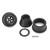 JConcepts JCO3415B Starfish Mambo 2.2 Rear Wheel Beadlock Black (2)