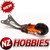 Integy T8015ORANGE Machined Type III Wheelie Bar : Slash 2WD, Stampede 2WD & Rustler 2WD XL5 VXL