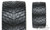 Proline PRO1016710 Street Fighter HP 3.8 BELTED Tires MTD Raid Wheels