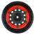 Proline PRO281104 1/10 Raid Bead-Loc Front/Rear 2.2"/3.0" 12 & 14mm SC Wheels (2) Red/Black