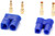 NZ RC EC2 Connectors - (1) Male, (1) Female # NZ-EC2-MF