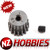 Robinson Racing Hard Blackened Steel Mini Pinion 2mm, .5 Mod 16T # RRP1816