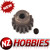 NZHOBBIES Mod 1 / M1 Steel Pinion Gear 16T 5mm Shaft 16-Tooth