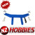 NZ HOBBIES RC Rear Bodyshell Mount BLUE for Traxxas SLASH / RUSTLER