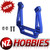 NZ HOBBIES RC Alloy Front Shock Tower Blue Replaces 3639 for Traxxas Bandit/Slash/Rustler